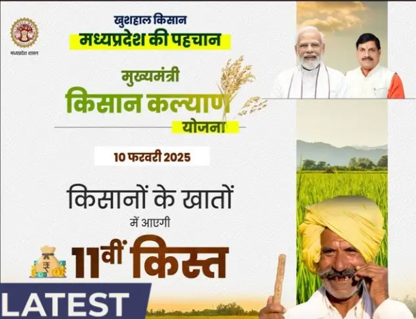 Mukhyamantri Kisan Kalyan Yojana: खाते में आए ₹2000 या अभी भी इंतजार? 11वीं किस्त स्टेटस तुरंत चेक करें